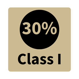 Class I - 30%